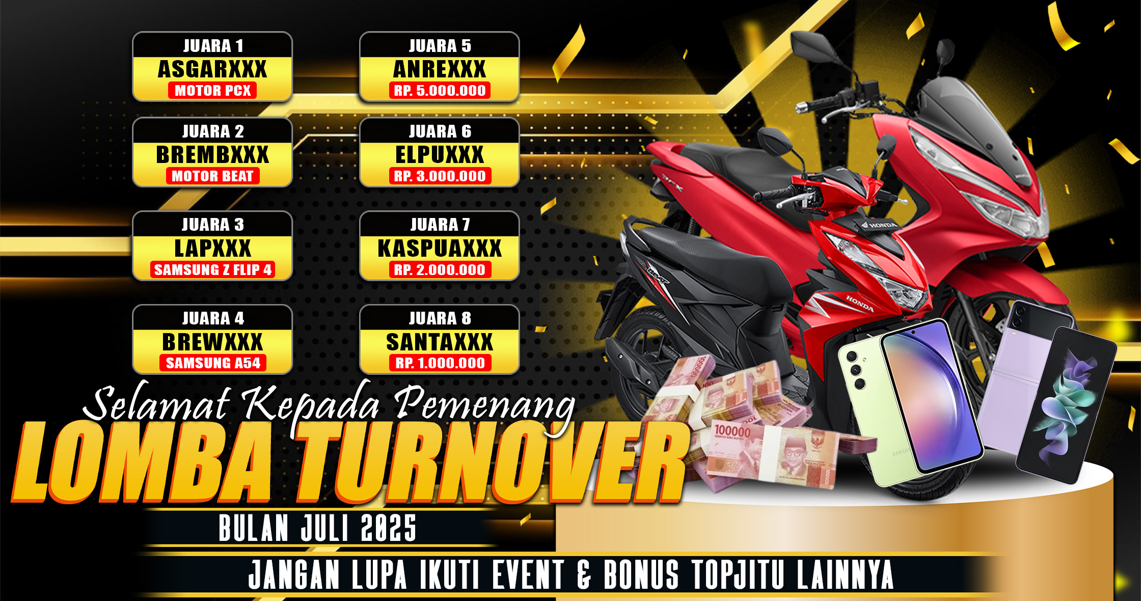 PEMENANG LOMBA TURNOVER